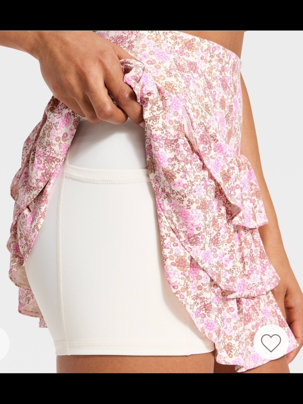 JoyLab Women's Layered Ruffeled Skort - Picture 3 of 6